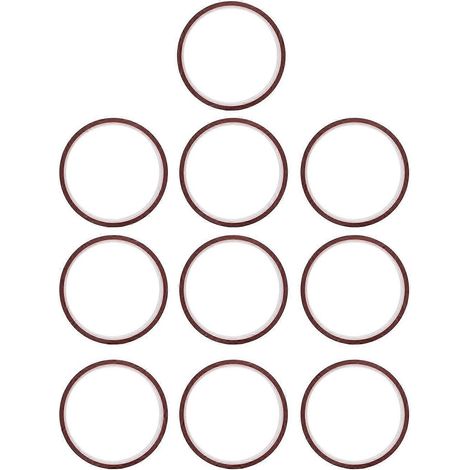 10er-Set isolierendes Klebeband in Teefarbe, ausgezeichnete Klebkraft, Hochtemperaturklebeband K