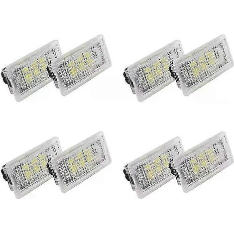 2er-Set ultrahelle LED-Innenraumbeleuchtung, Tür- und Fußraumbeleuchtung, 6 LEDs, 6000 K, passend für Tesla Model 3 YSX Zubehör-JXLGV (1/5)