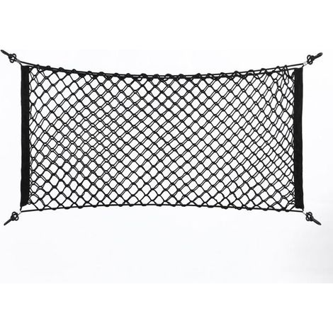 Filet de rangement pour coffre de voiture, sac de rangement arrière en maille, filet de rangement pour bagages, 90 × 40 cm, univers (1/5)