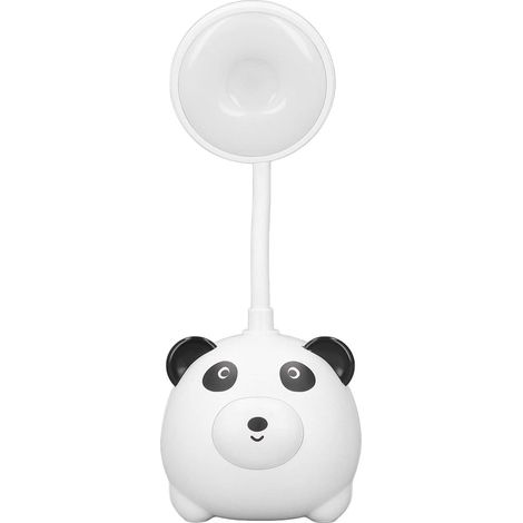 Lampe de Bureau LED Enfant Panda Base Flexible USB Rechargeable 600mAh Étude (1/5)