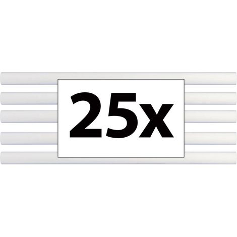 TOOLCRAFT TC-11200X25T Stick colla a caldo Ø 11 mm x (L) 200 mm,Trasparente500 g,25 pz. (1/3)