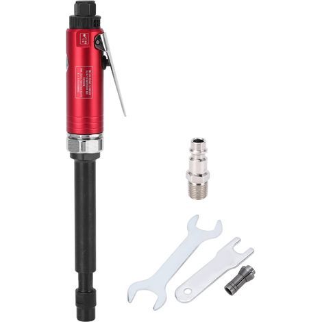Meuleuse à Air 20000RPM 90PSI, rectifieuse pneumatique étendue précise avec pince de 3mm 6mm, Style européen (1/5)