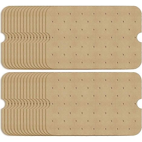 100 feuilles de papier sulfurisé perforé pour friteuse à air Ninja Foodi Smart FG551 (1/5)