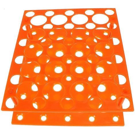 Zentrifugen-Reagenzglashalter für 15-ml- und 50-ml-Reagenzgläser – Schulbedarf – 20,70 x 17,30 x 5,50 cm (1/3)