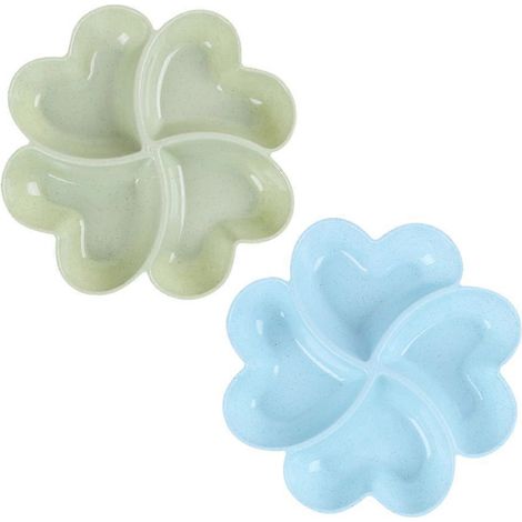 Lot de 2 gamelles pour chats (eau et nourriture) - Gamelles multi-chats - Style 3 (1/5)
