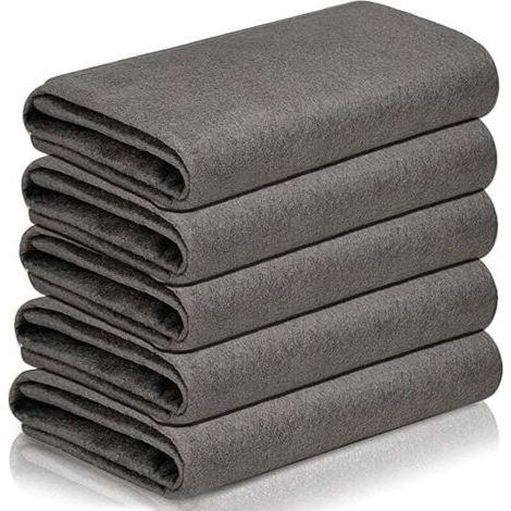 Thick Magic Cleaning Cloth, Professional Traceless Window Cleaning Cloth, 5 Reusable Microfiber Window Cleaning Cloths (1/5)