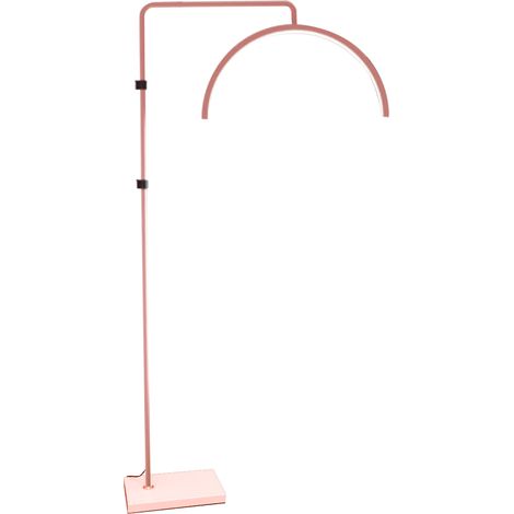 Lampe sur pied LED 40W réglable pour tatouage des sourcils, manucure, extensions de cils et microblading, prise UE, rose (1/5)