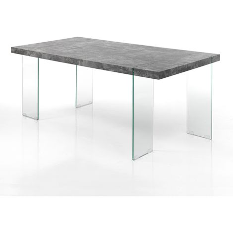 Mesa en paneles de fibra de madera cm. Al.75 x P.90 x L.180 (1/3)