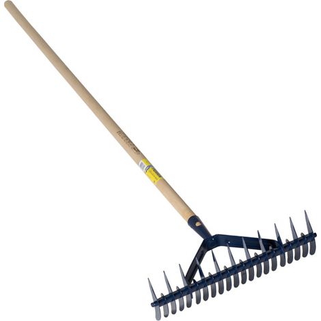 Scarificateur manuel 11 dents – Diamètre de travail 30cm – Acier XC 20 – Finition peinture hydrosoluble non polluante – Outils Perrin
