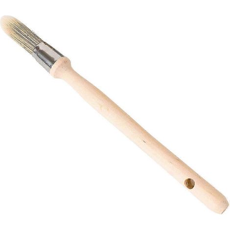 Outils de peinture pour finitions, petit pinceau mural de 1,5 cm, outils de réparation et de peinture pour bords, pinceau rond DS pour bords de murs. (1/5)