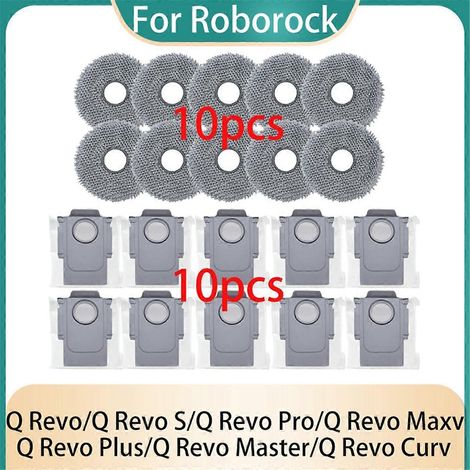 Lot de 20 sacs à poussière pour aspirateurs QS/Q Pro/Q Maxv/Q Master/Q Plus/Q Curv (1/5)