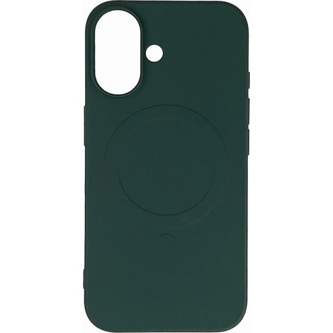 Coque en silicone liquide MagSafe pour Samsung Galaxy A26 5G - verte