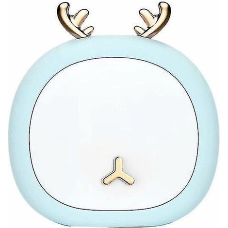 Lampe de chevet tactile rechargeable bleue ACKERMAN pour dormir et protéger les yeux dans la chambre (1/4)