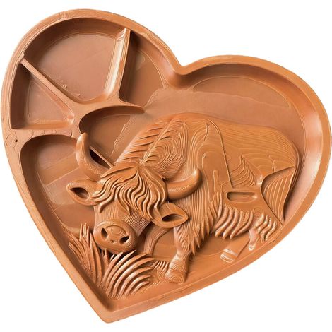 Vassoio di plastica da portata - Piatto Love Beef