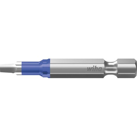 Wiha Juego de bits, bit T de 50 mm cuadrado (2), de 5 unid., de 1/4" E6,3 en caja (41662) (1/2)