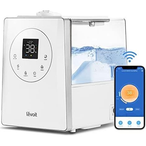 Levoit LV600S Umidificatore d'aria bianco compatto elegante