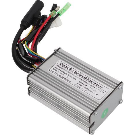 Contrôleur Sinus 36V/48V 17A pour Vélo Électrique 250W/350W avec Éclairage Intégré (1/5)