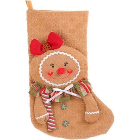 Série de figurines de Noël en tissu à longues jambes, décoration de fenêtre, décoration de sapin de Noël (C) (1/5)