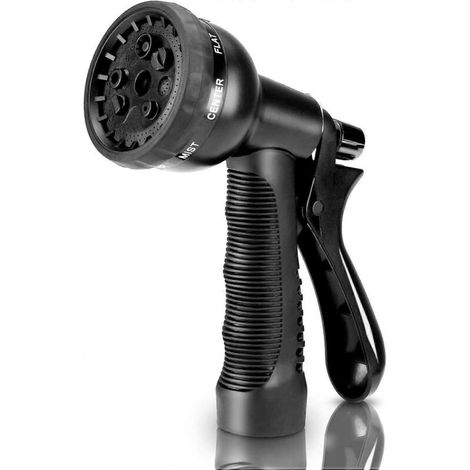 Garden Hose Nozzle, With 6 Adjustable Spray Patterns, for Garden Watering/Lawn Watering and /Pets Shower. (1/5)