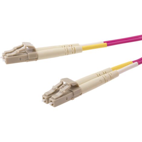 Câble fibre optique RS PRO 1m Avec connecteur / LC, OM4 Multi-mode ( Prix pour 1 )