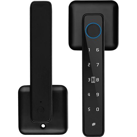 Les serrures intelligentes à empreinte digitale, à mot de passe et RFID nécessitent un mot de passe pour le verrouillage par empreinte digitale. (1/5)