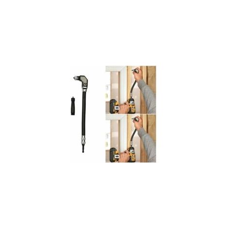 Perceuse à angle droit flexible 1/4/accessoire de tournevis pour le travail du bois (1/4)