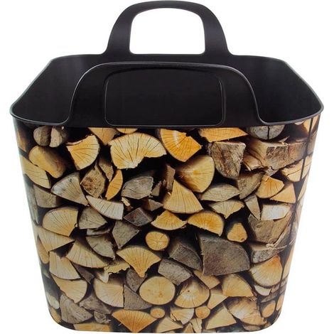 Cesta para leña