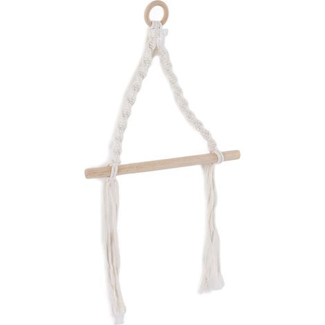 Papierhandtuchhalter im Bohème-Stil mit umweltfreundlichem Baumwollseil, antistatisch, für Küche, Bad oder Büro. (1/5)