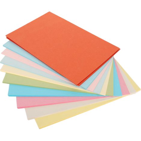 Lot de 200 cartes colorées 15x10 cm, papier nacré vierge pour peinture DIY, carte postale imprimable. (1/5)