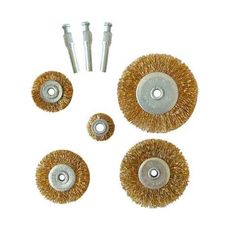 KIT 5 SPAZZOLE IDEAL STAR 5 pezzi - IDEAL STAR