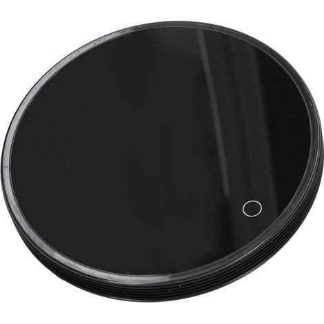 Chauffe-tasse portable en alliage d'aluminium 18W - Plaque chauffante pour café, thé, lait - Prise EU 220V - Noir