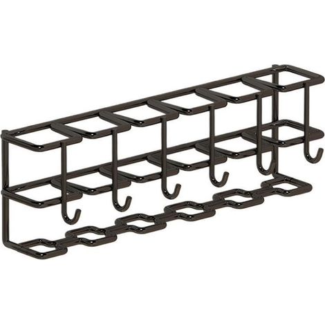 Porte-parapluie mural - Seau à parapluie peu encombrant, sans perforation, durable, réglable en hauteur, pour hôtel, couloir, maison, bureau (1/3)