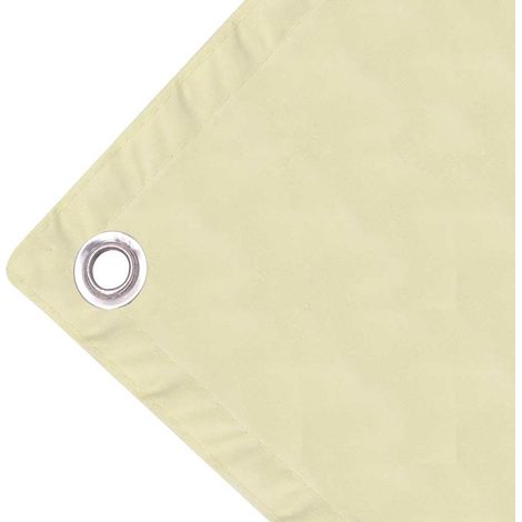 Maison Exclusive - Toldo para balcón tela oxford 90x400 cm crema (1/4)