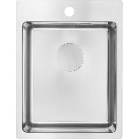 deante Fregadero de acero de 1 cubeta ZPO010E