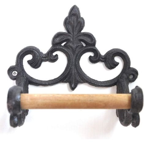 Bardusch-Porte-Papier Toilette Vintage en Fonte pour Cuisine et Salle de Bain (1/3)