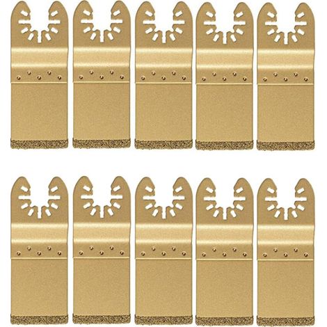DOLASO 10 Teile/satz Universal Oszillierende Diamant Sägeblatt für Release Fit Multi-Tool Klinge Schneiden Scheiben (1/5)