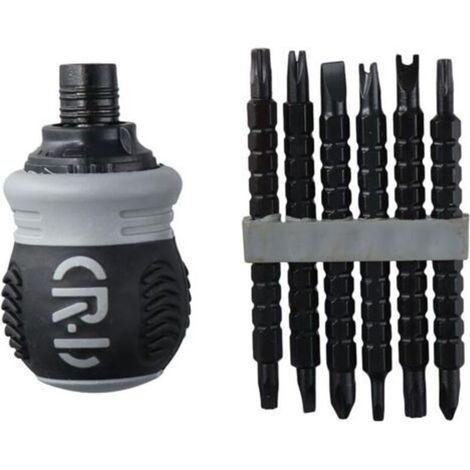 Petit kit d'outils à main Mini jeu de tournevis combinés universels (1/4)