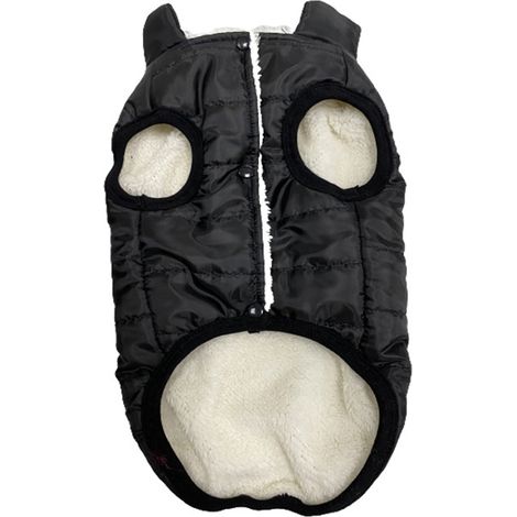 Gilet Pour Chien Polaire Doux Vêtement Hiver Chaude Manteau Capuche Élastique Facile À Enfiler Pour Petit Moyen Grand Chien (1/5)