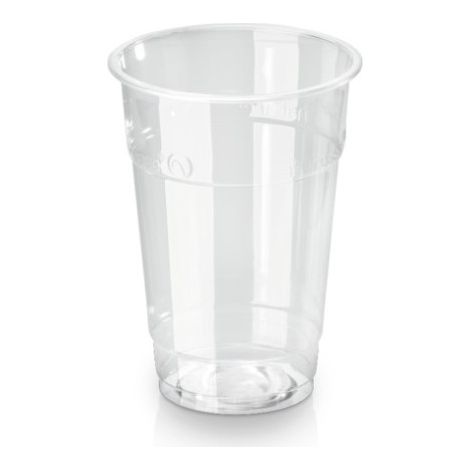 Verre jetable en PLA de 290 ml - 50 pièces - Ecobioshopping (1/2)