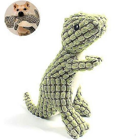 Indestructible Robust Dino, Interactive Dog Toys, Squeaky Dog Toys For Aggressive Chewers