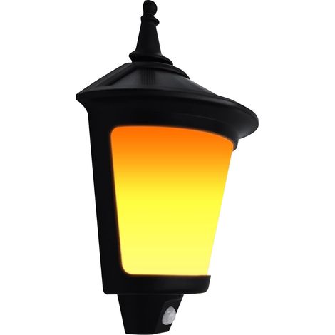 Solar-Powered LED Security Light, Dual Sensor (1/2)
