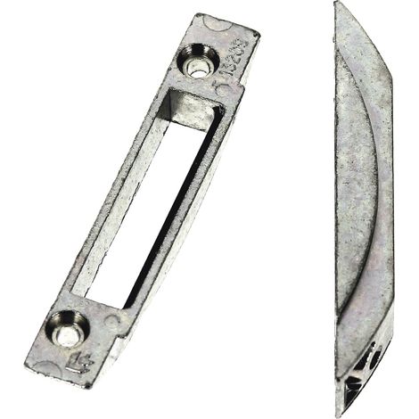 Ferco – Gâche pour crémone double à toupiller bois – Finition ferGUard – Dimensions 88,5 x 16 x 11 mm – E132090001