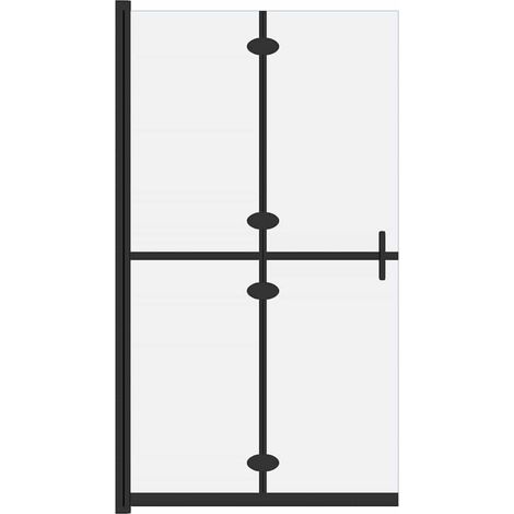 Maison Exclusive - Paroi de douche pliable Verre ESG dépoli 120x190 cm (1/5)