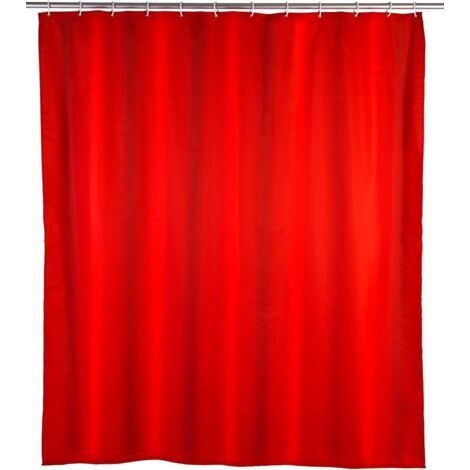 1 Rideau De Douche Anti-moisissure, Antibactérien, Polyester, 180x200 Cm, Pour Salle De Bain (1/5)
