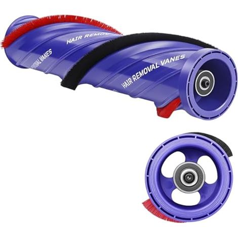 Rouleau Brosse de Rechange pour tête d'aspirateur Dyson Anti-enchevêtrement, Compatible avec Dyson V10 SV12 SV27, Brosse à Rouleau à 3 Broches (1/5)