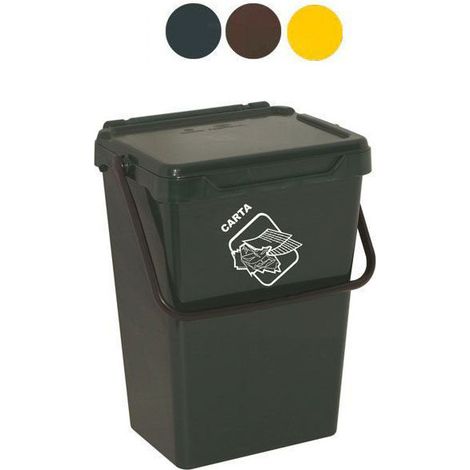 Cubo Biosystem Verde L 35 40X30 H 51 Artplast