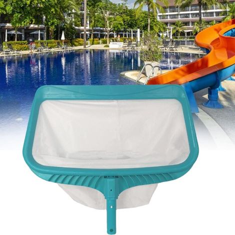 Pool-Kescher, Pool-Reinigungsnetz, Pool-Laubkescher, Pool-Oberflächen-Kescher, Pool-Feinmaschiger Netzbeutel, Pool-Fangnetz, Laubskimmer