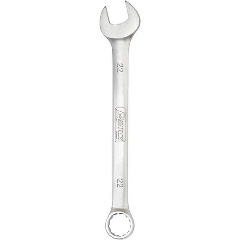 Clé Mixte 22 mm - Acier 40Cr-V - Embout Ouvert et Fermé - Résistante et Durable - D-Work (1/2)