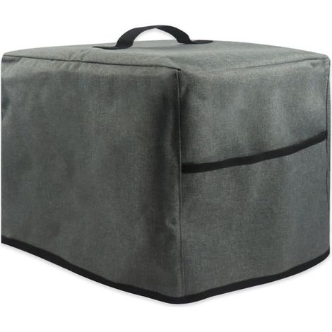 Housse De Protection Pour Friteuse À Air - 33 X 18 X 3 Cm - En Plastique - Gris - Pour Appareils Électroménagers - 1 Pièce (1/5)