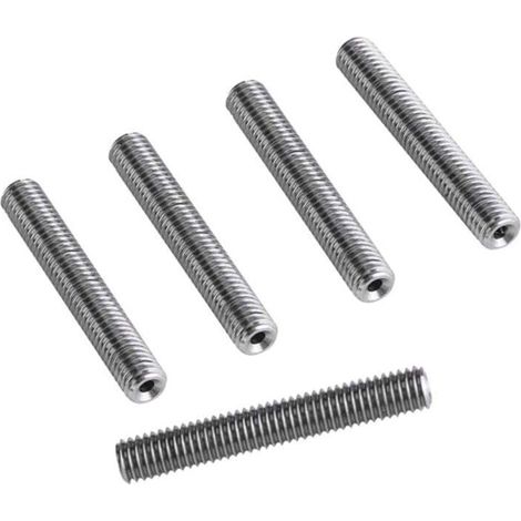 5pièces 1.75mm M6x40mm Gorges à Buse pour Imprimante 3D Extrudeuse